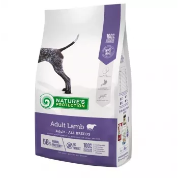Pienso seco para perros nature's protection Adult Lamb All Breeds 12 kg — 24 % proteína, 13 % grasa, 2,5 % fibra bruta