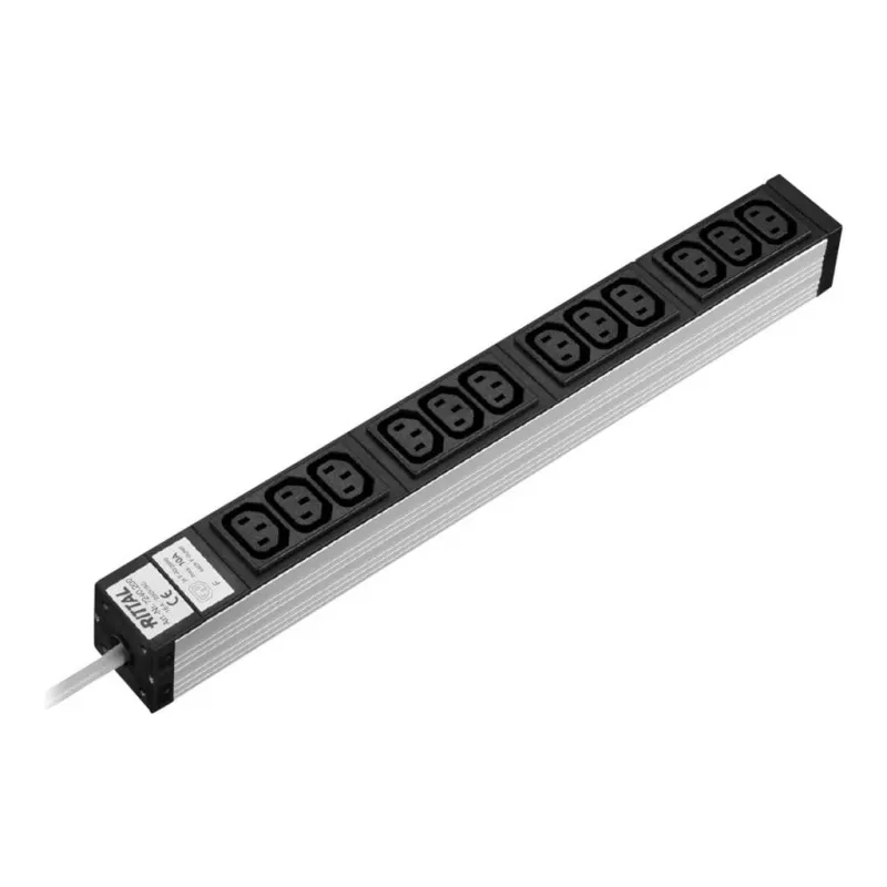 Rittal DK 7240.200 Alargador de alimentación 2m 12 salidas AC Interior