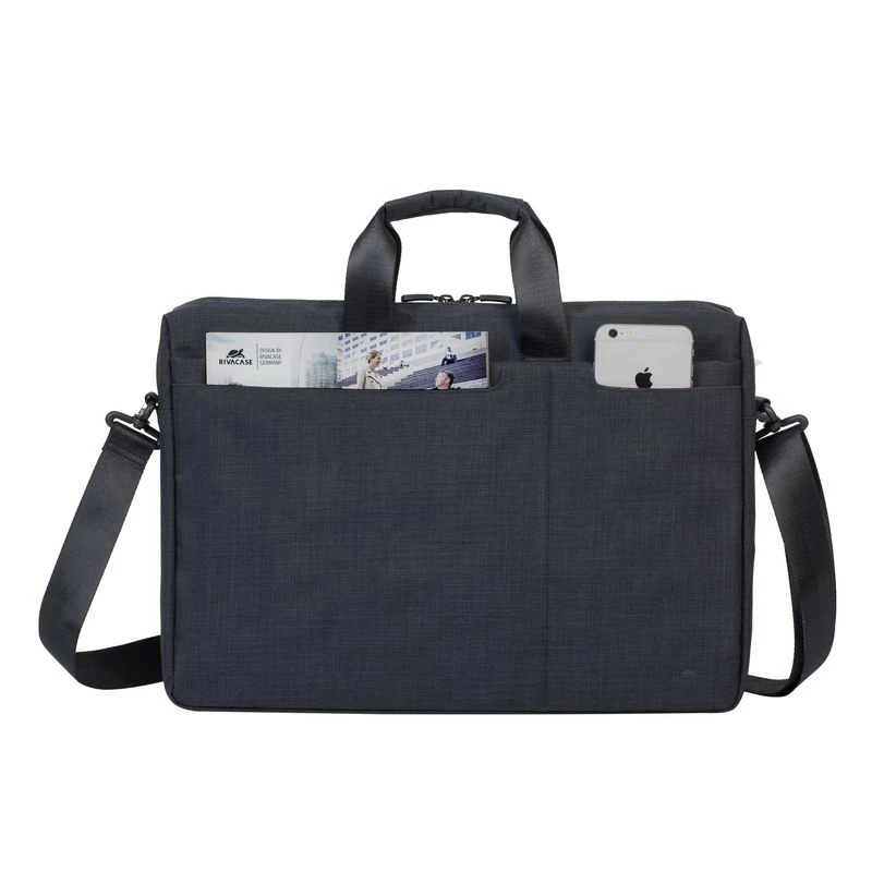 Rivacase Biscayne 8355 maletín para portátil, 17,3 pulgadas (43,9 cm), negro