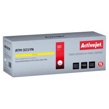 Tóner Activejet ATM-321YN (sustituto de Konica Minolta TN321Y; Supreme; 25.000 páginas; amarillo)
