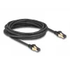 Cable de red DeLOCK RJ45 Cat.6A conector macho a conector macho S/FTP 5 m negro