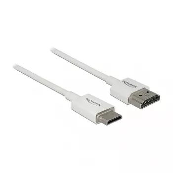 Cable HDMI DeLOCK 85142 1 m HDMI Type-A Type-C blanco
