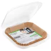 Bases de papel Adler AD 6732, 20 cm, 100 uds. — bases desechables para hornear y asar