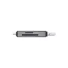 Lector de tarjetas SD 3 en 1, USB-C + USB-A 2.0 + Micro-USB