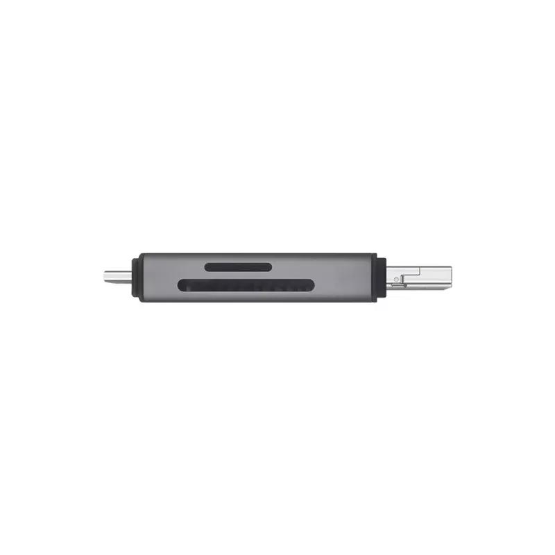 Lector de tarjetas SD 3 en 1, USB-C + USB-A 2.0 + Micro-USB