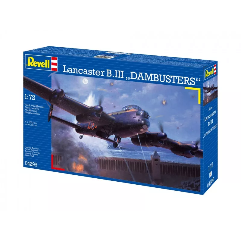 Revell Lancaster B. III Dambusters (04295) escala 1:72 maqueta de avión de plástico