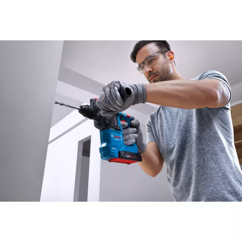 Martillo perforador con batería GBH 18V-18 Professional solo, 18 voltios (azul/negro, sin batería ni cargador)