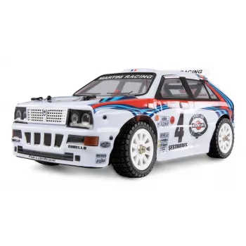 Coche radiocontrol Amewi Hyper Go Lancia Delta HF Integrale 4WD rallye drift modelo (MPN 21109)
