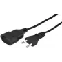 Cable alargador de corriente e+p SVE 4 3m 1 salida AC negro