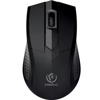 Ratón óptico USB Focus, 1200DPI 3 botones y rueda de desplazamiento, sensibilidad 125Hz, cable 1,8m, peso 66g