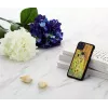 Funda para smartphone iKins para iPhone 11 Pro Max – diseño de beso negro, funda protectora
