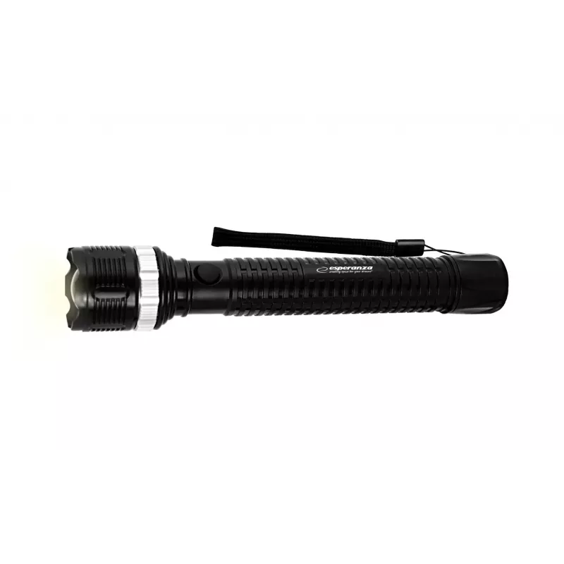 Linterna de mano Esperanza Epione XL LED 1.2W 100 lm 100 m negra, a pilas R20 (3)