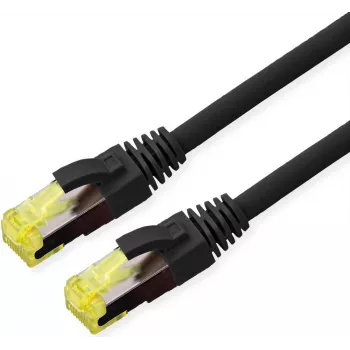ROLINE Cable de parcheo exterior S/FTP Cat.6A/Cl.EA 0,15 m negro – FTP – PIMF (21.15.0748)