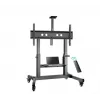 Soporte de TV ONKRON TS1991E-B soporte móvil de suelo para televisores de 55–100 inch, negro, altura 1100–1600 mm, 130 kg, VESA hasta 1000×600