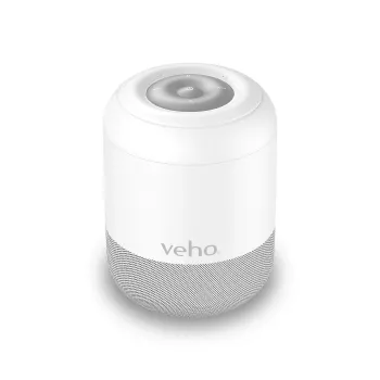 Altavoz Bluetooth Veho VSS-703-MZS-W – altavoz portátil inalámbrico, 10 horas de autonomía, IPX4 resistente al agua