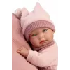 Muñeca Llorens 40 cm bebé de vinilo con rasgos realistas y cuerpo blando
