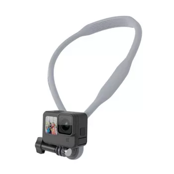 Correa para cuello con soporte para cámaras de acción Telesin TE-HNB-001 – longitud ajustable, soporte de cambio rápido
