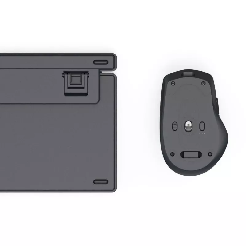 Conjunto de teclado y ratón inalámbrico multidispositivo HAMA WKM-750 — negro, conectividad inalámbrica