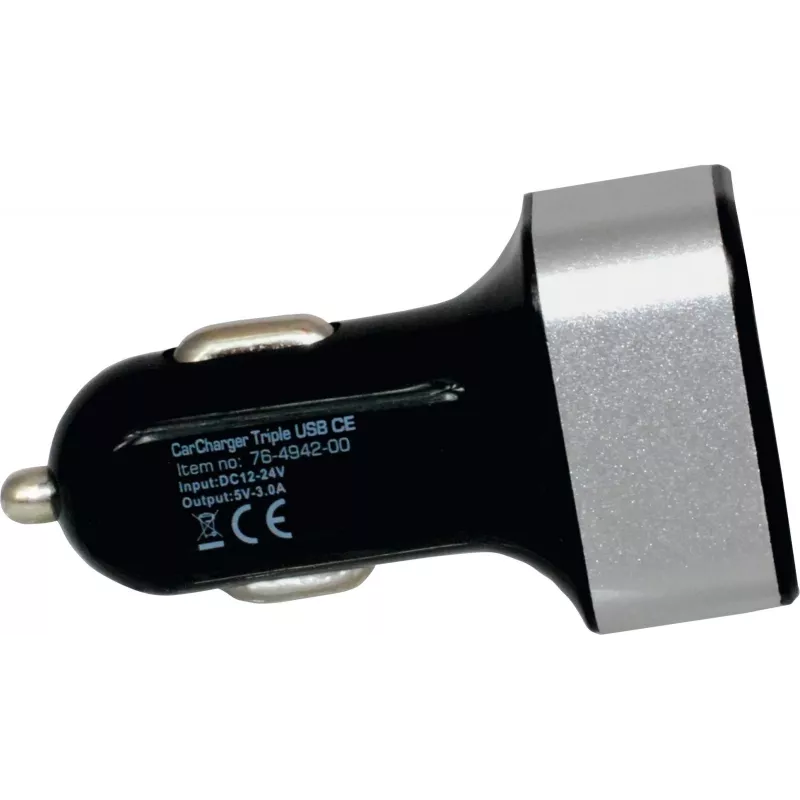 Cargador de coche TECHNISAT CARCHARGER TRIPLE USB C con tres conexiones USB-C/USB-A