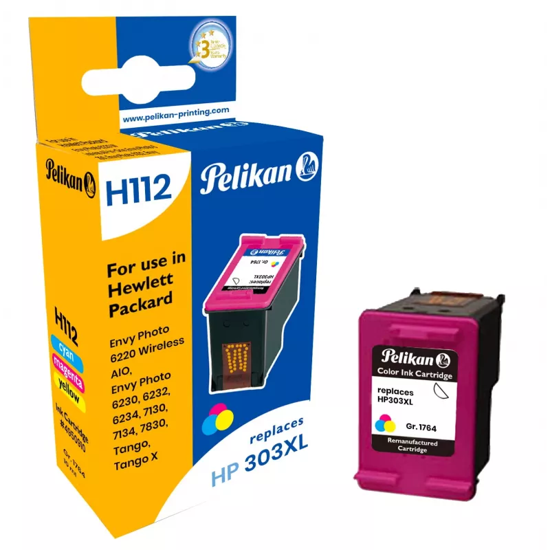 Tóner Pelikan HP 303XL multipack C/M/Y