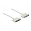 Cable serie DeLOCK 86883 beige 2 m D-Sub 37 pines