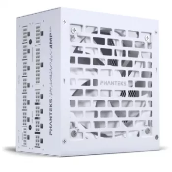 Fuente de alimentación PHANTEKS AMP GH 850 W, 18+10 pines ATX, totalmente modular, 80 PLUS Gold, Blanca
