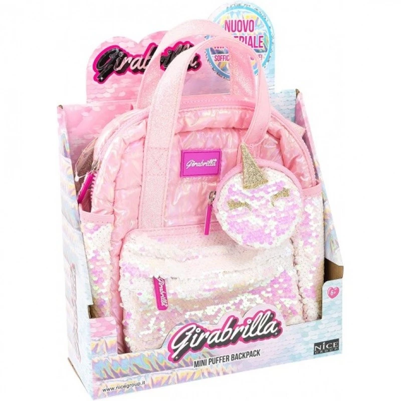 Nice minimochila, rosa
