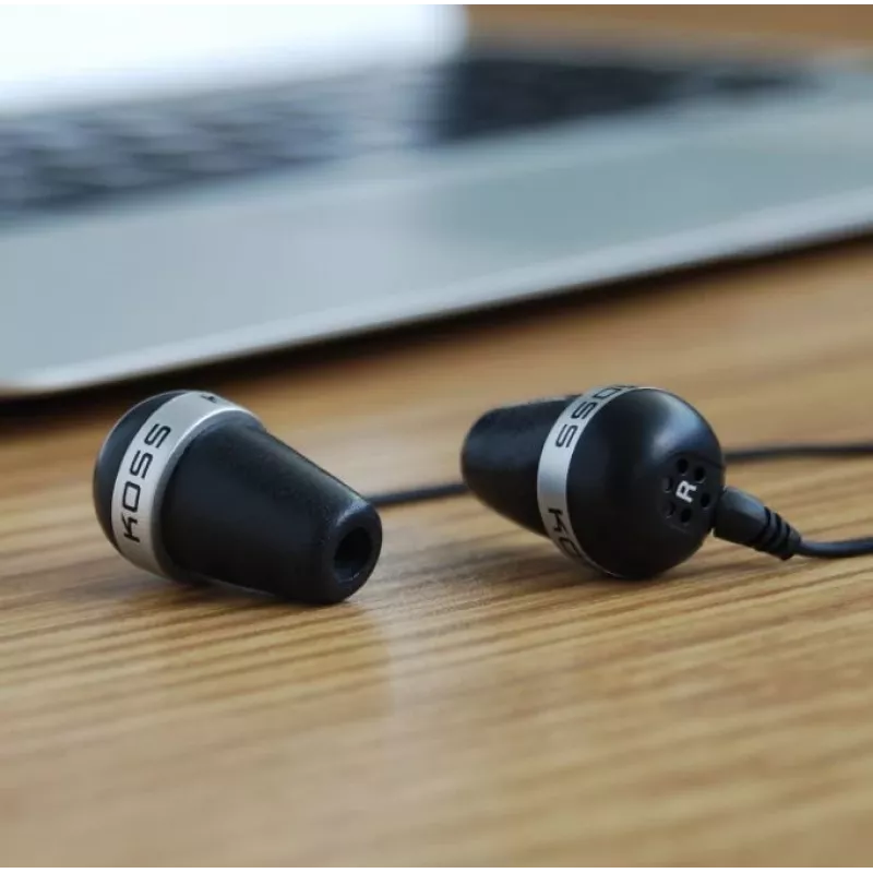 Koss | Auriculares | THE PLUG CLASSIC | Con cable | In-ear | Cancelación de ruido | Negro