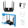 Router wifi Cudy LT500 Fast Ethernet dual band (2,4 GHz / 5 GHz) 4G negro