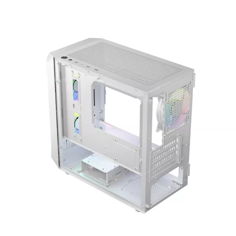 Carcasa Logic PORTOS ARGB MINI USB 3.0 Blanca