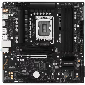 Placa base ASRock B860M Pro-A micro ATX — Intel B860, LGA 1851, DDR5, 4 DIMM, hasta 256 GB, 2.5Gb Ethernet
