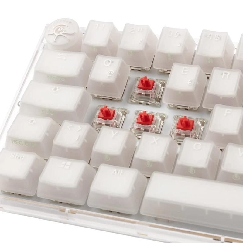 Teclado Ducky One 3 SF gaming USB blanco