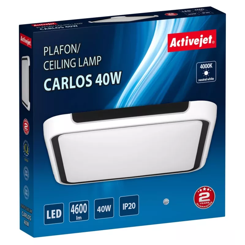 Plafón LED Activejet AJE-CARLOS 40W