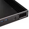 Carcasa de PC Akasa Plato X7D Small Form Factor negra