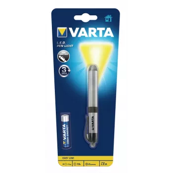 Varta -LEDPL - luz intermitente de pin - plata - aluminio - LED - 1 lámpara - 3 lm