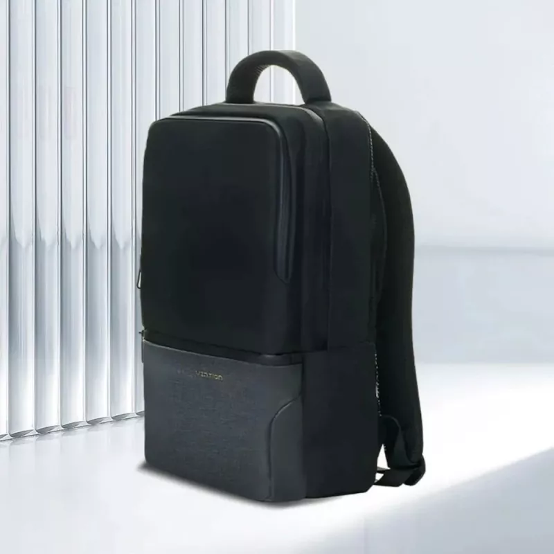 Mochila Vention KRPB0 negra 18L poliéster resistente al agua para portátiles de 15,6