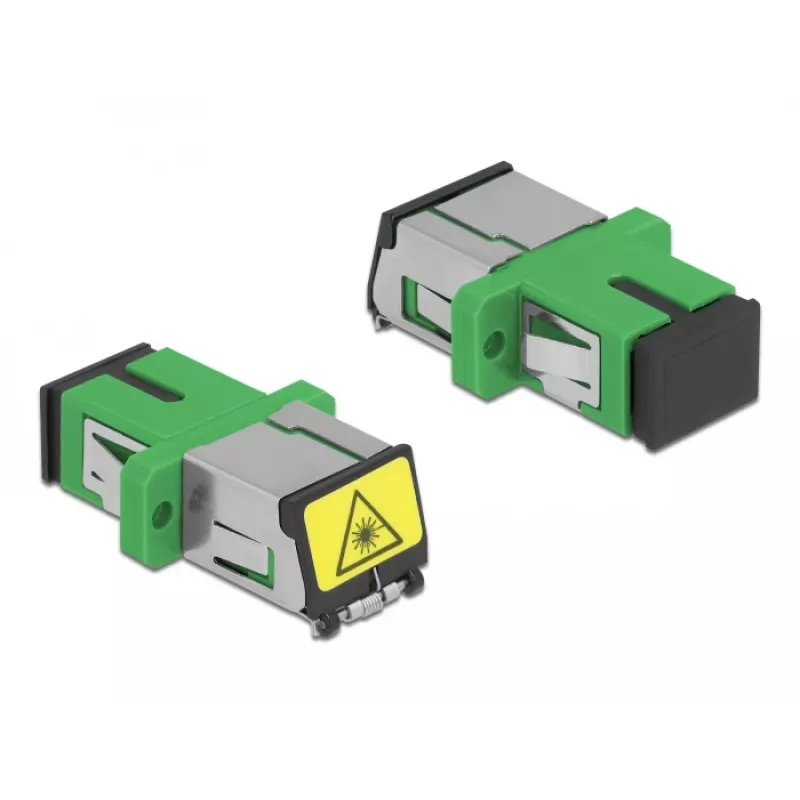 Acoplador de fibra óptica DeLOCK 86887 SC simplex conector hembra a SC simplex conector hembra