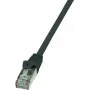 Logilink CP2023S cable de conexión Ethernet negro