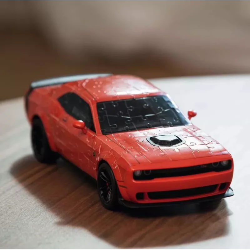 Puzzle 3D Ravensburger Dodge Challenger R/T Scat Pack Widebody 108 piezas