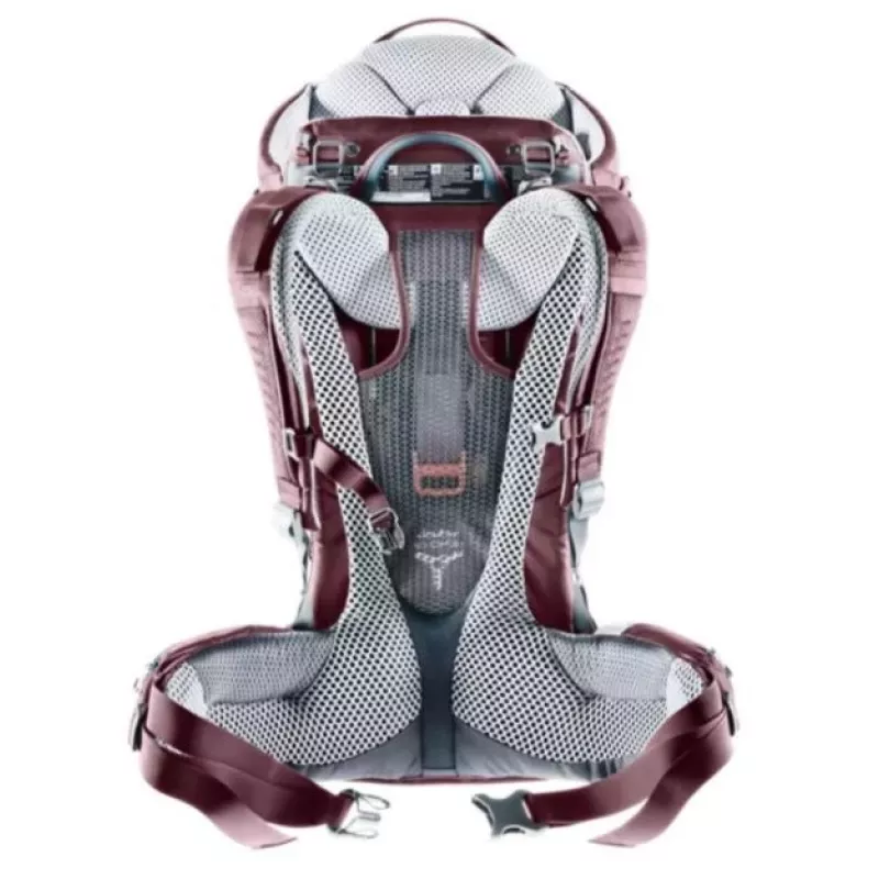 Mochila portabebés Deuter Kid Comfort poliamida rojo