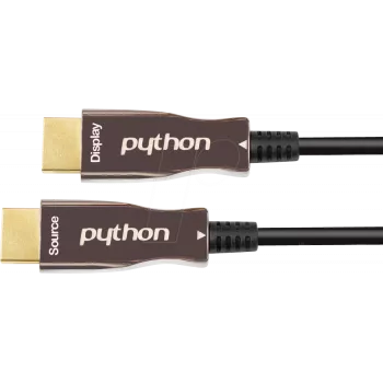 PYTHON GC M0249 - Cable HDMI híbrido AOC negro 70 m - Cable - Digital/pantalla/vídeo