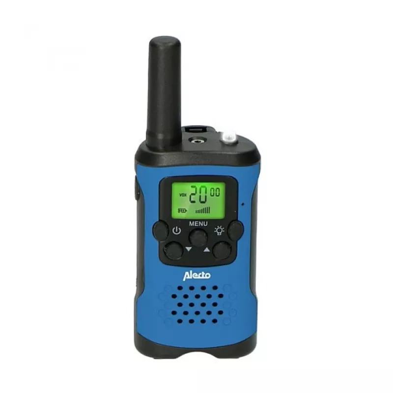 Walkie-talkie Alecto FR-115BW — 8 canales, hasta 7 km de alcance, 24 h de autonomía, 2 baterías incluidas