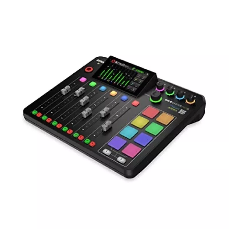 RØDE RØDECaster Pro II estudio de producción de pódcast, XLR, jack, USB-C, negro