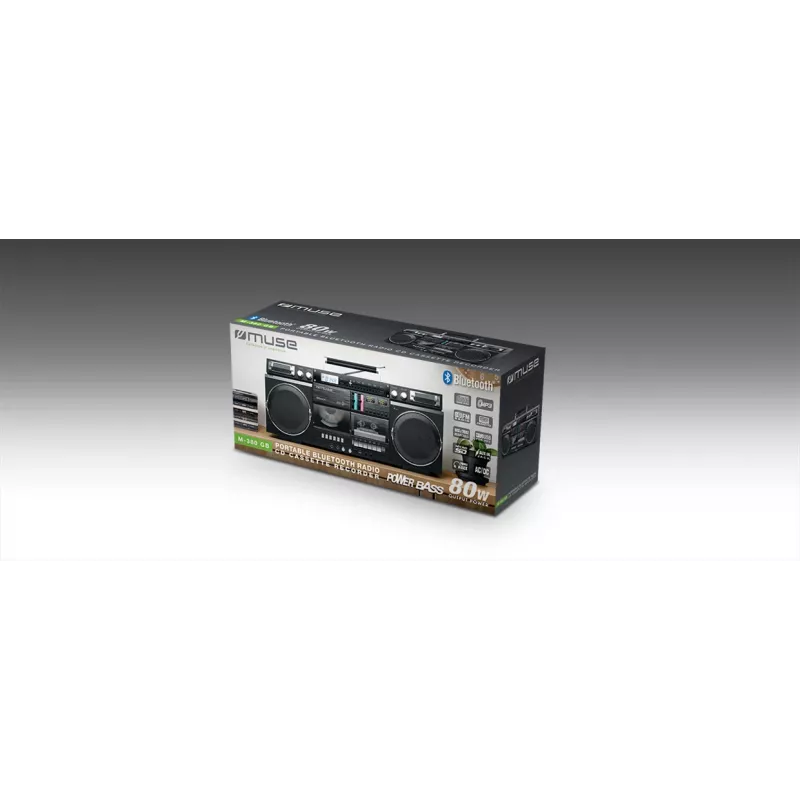 Boombox M-380 GB negro