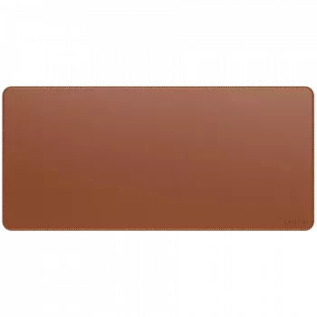 Alfombrilla Satechi Vegan-Leather Premium Desk Mat Brown ST-LPDMN