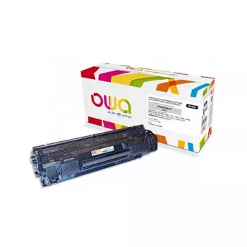 Tóner OWA Armor compatible con HP LJ P1002 CE285A 1600st 1500 páginas negro