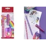 Set de escritura Faber-Castell Unicorn Pink — modelo 111518, varios bolígrafos y accesorios