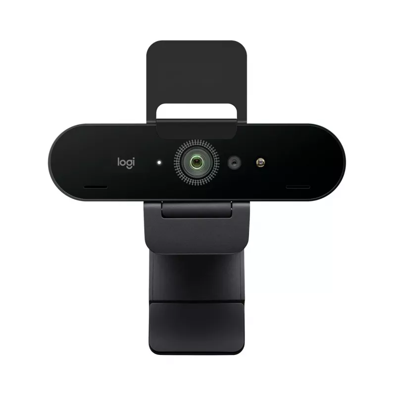 Logitech BRIO 4K Ultra HD Pro webcam 960-001106, 4096x2160, HDR, RightLight 3, zoom digital 5x, autoenfoque, USB 3.0 (USB-C), negra