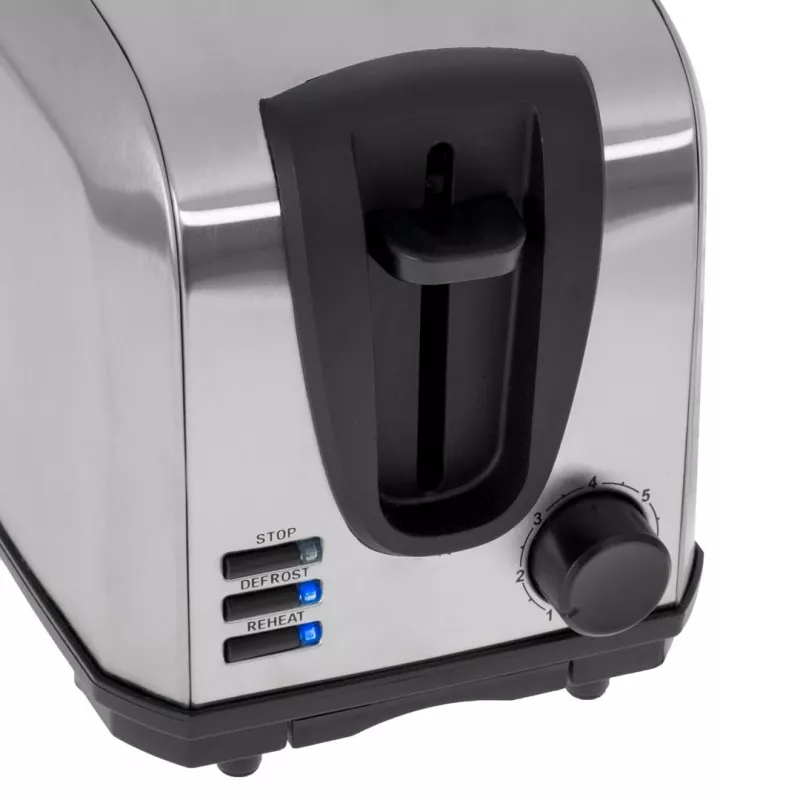 Tostadora Adler AD 3222 2 rebanadas 1000 W Plata
