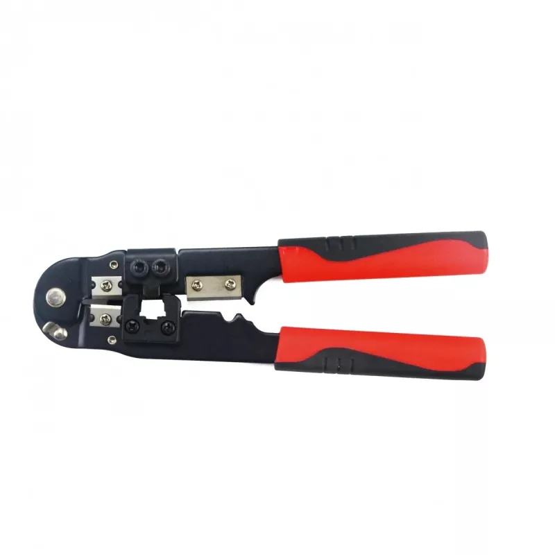 Gembird T-WC-03 Herramienta de crimpar cables negra, roja